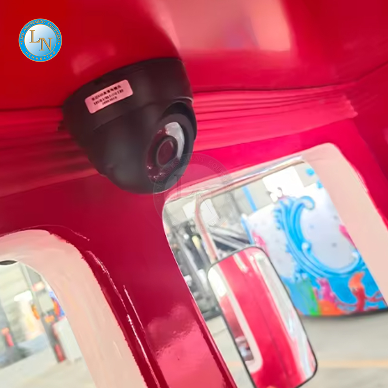 Factory Direct Electric Double Decker Bus | Open Top Kiddie Ride for Carnival Parks | LINO 6