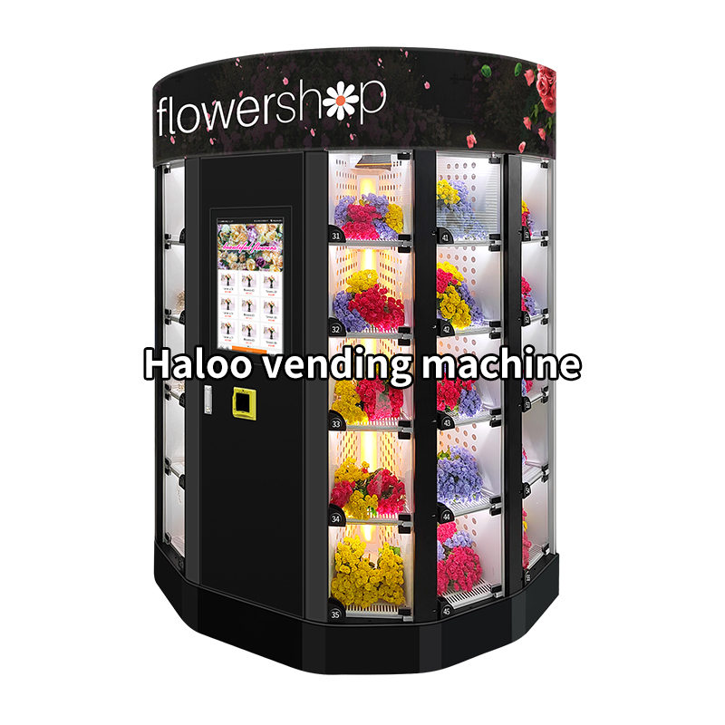 Haloo 12-lattice Customized Flower Vending Machine Gifts Flower Holding Machine With Cooling Function 5