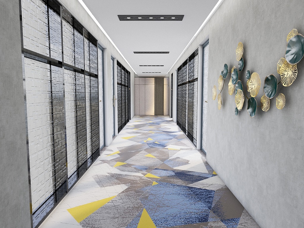 Piastrelle di moquette di lusso personalizzate Akminster per rivestire l'intera superficie di locali notturni. 3