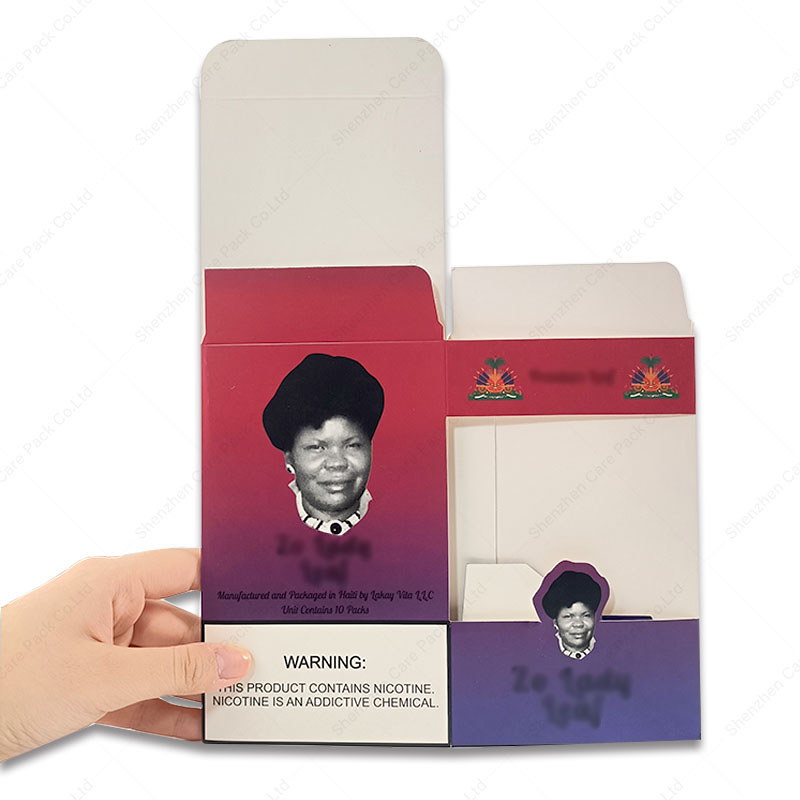 Boîte de présentation pour emballage de feuilles à cigares, sachets de tabac, étui à cigares, boîtes d'emballage pour feuilles à cigares 4