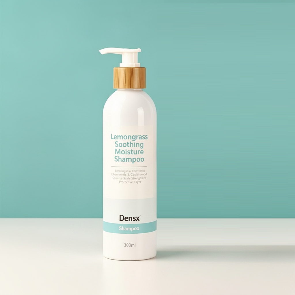Densx Oem Private Label Lemongrass Soothing Moisture Shampoo Sensitive Scalp,Chamomile & Cedarwood,Hydrating 4