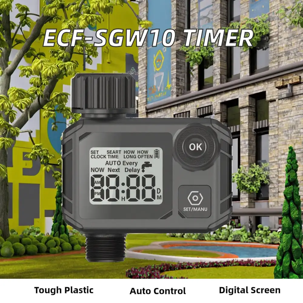 Smart Outdoor Irrigation Timer - Automatic Valve Controller 1