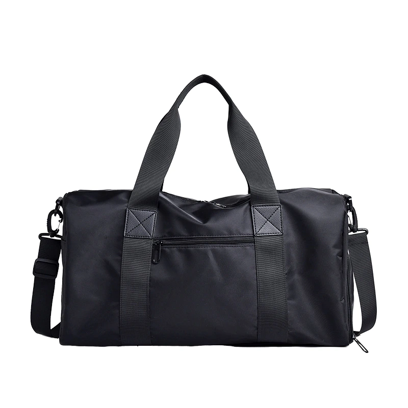 Trendy Unisex Lightweight Oxford Gym Bag Waterproof Travel Bag With Short Distance Duffle Zipper Wear-resistant For Men Women 1