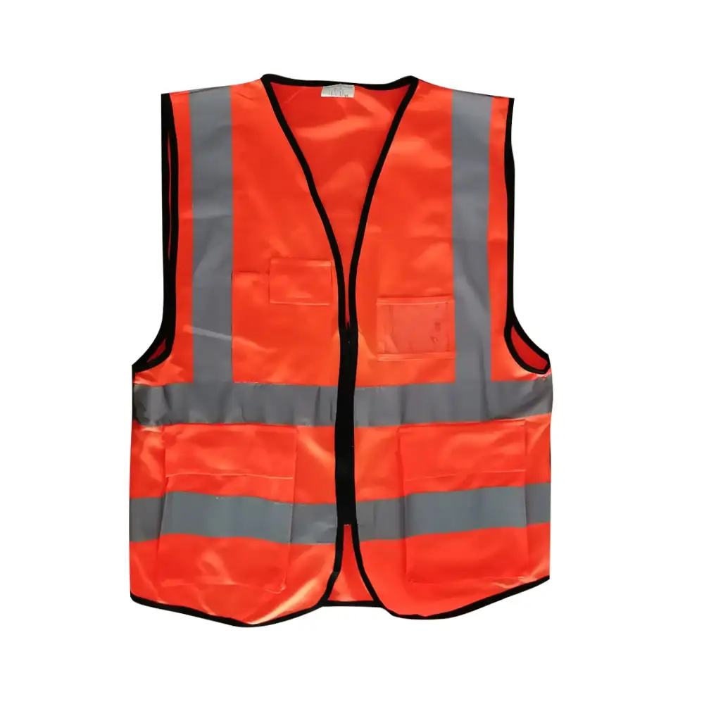Custom Multi-Color High-Visibility Reflective Traffic Safety Vest for Night Work 1
