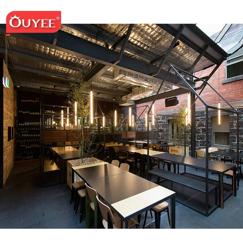 طاولات وأثاث مقاهي مصممة حسب الطلب، وكراسي مقاهي 1