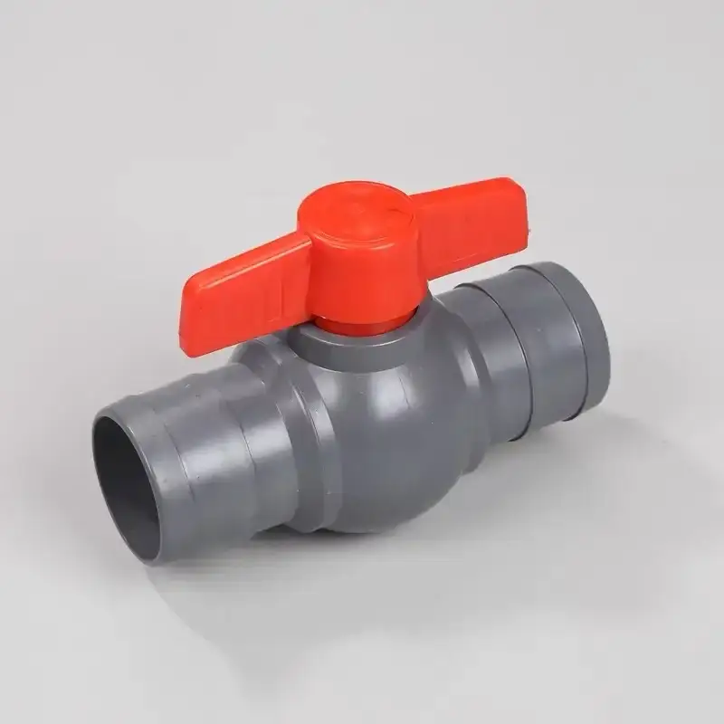 农用扁平PVC滴灌软管，带球阀和接头 1