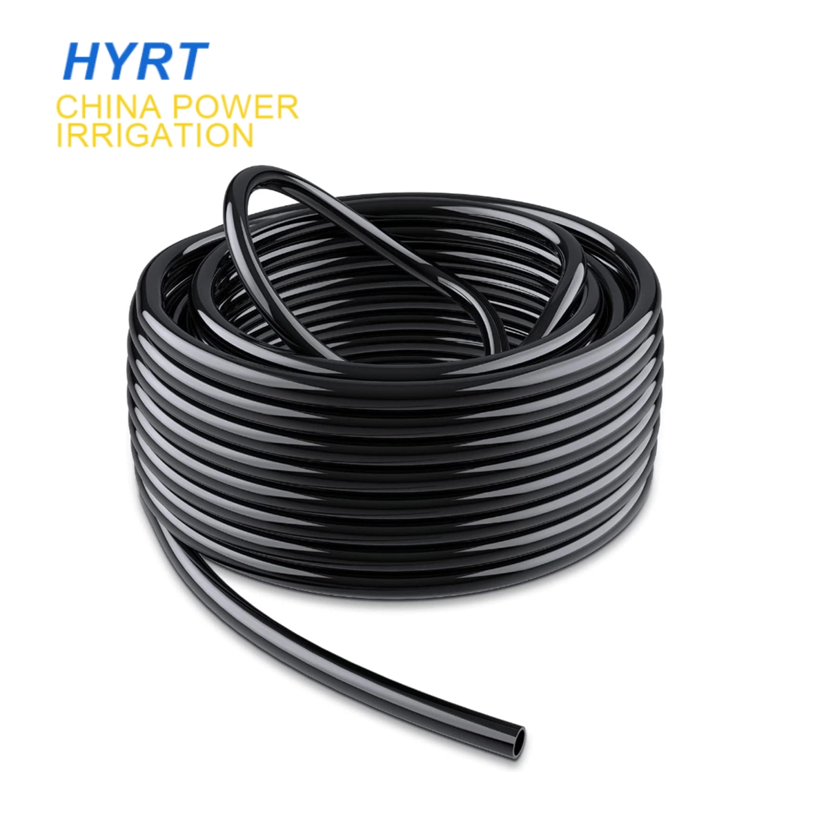 4/7 Micro Irrigation Tube Black PVC Water Supply Hose 1
