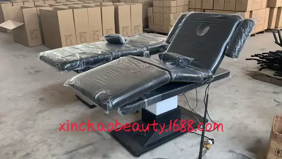 Deluxe Facial Beauty Bed Professional Massage Equipment Electric Eyelash Extension Bed Beauty Salon Furniture Facial Bed 1