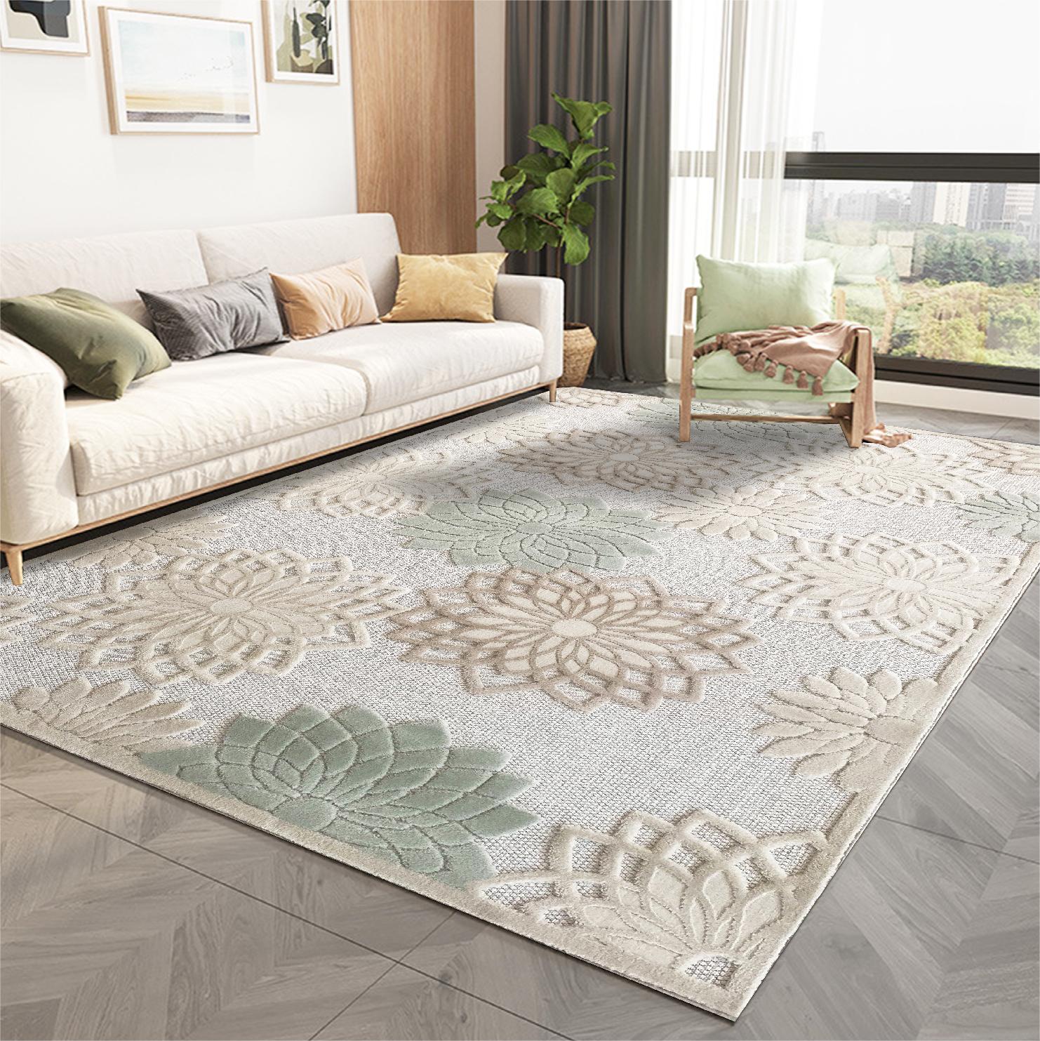 Wilton Norway Series Custom Anti-Slip Living Room Carpet 6