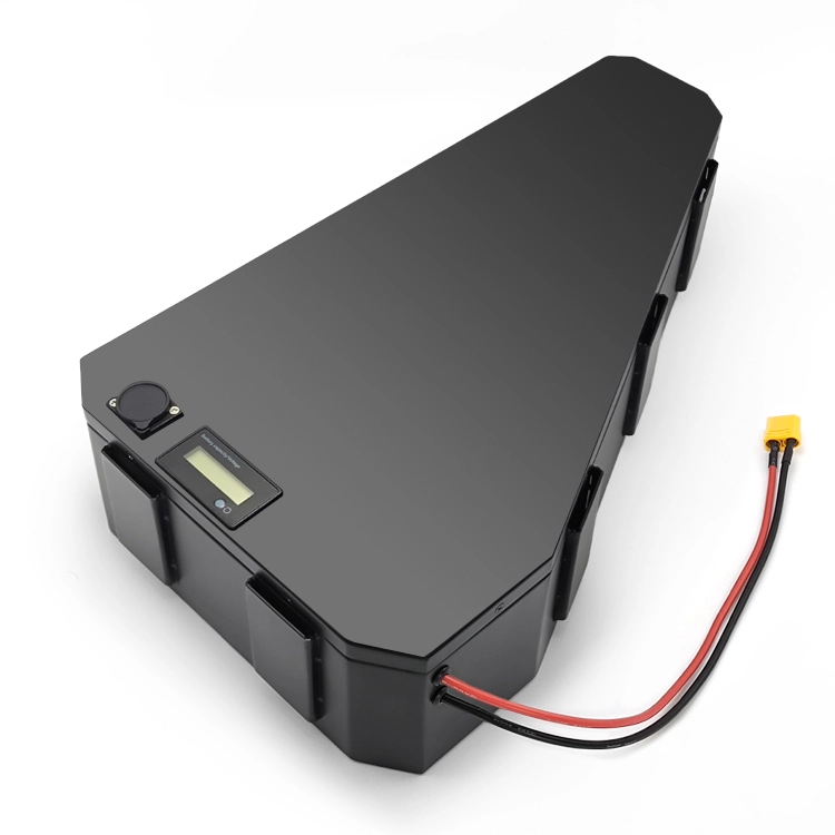 72V High Capacity Waterproof Metal Shell Triangle Ebike Battery 1