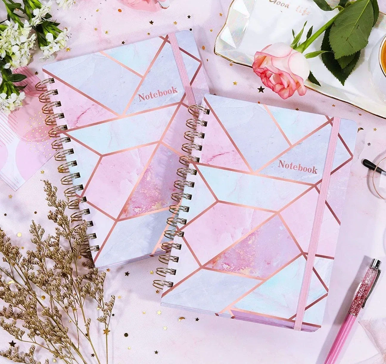 無料サンプルのカスタムスパイラルスクールステーショナリープランナー 1