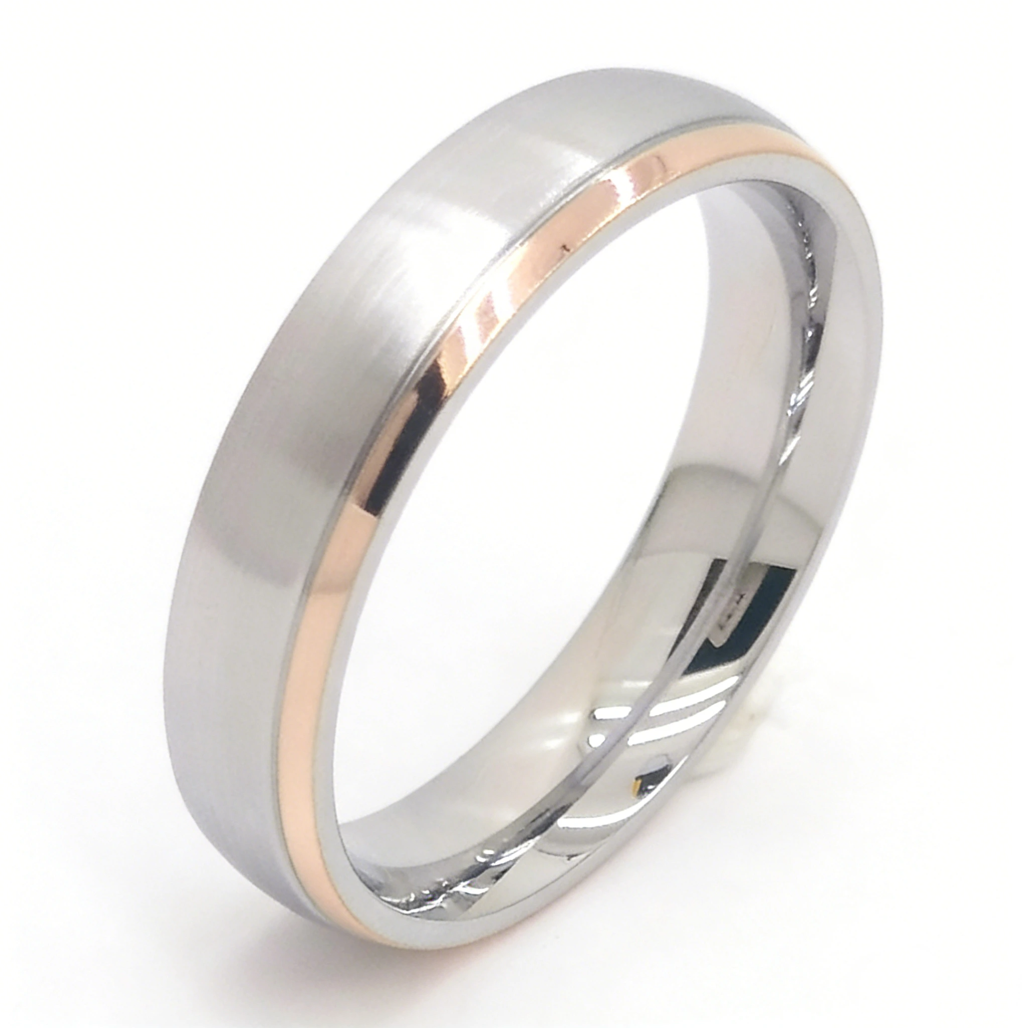 Anelli di fidanzamento e fedi nuziali personalizzati in oro bianco 18 carati e oro rosa 18 carati, in oro massiccio. 1