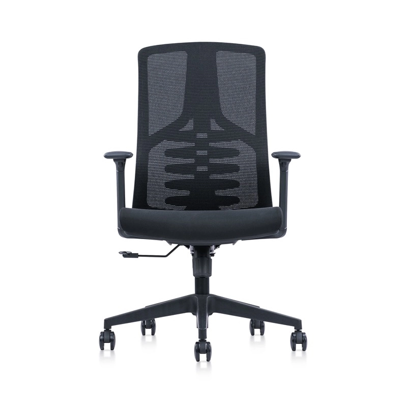 Modern Minimalist Nylon Swivel Ergonomic Office Chair Comfortable Back Mediation For Student Dormitory Or Home Office 1