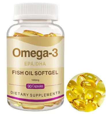 OEM/ODM Pure Omega-3 Fish Oil EPA18/DHA12 Capsules 4/blister 1