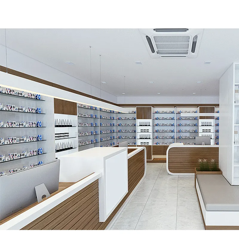 Scaffalatura a gondola per farmacia di Ouyee-3 3
