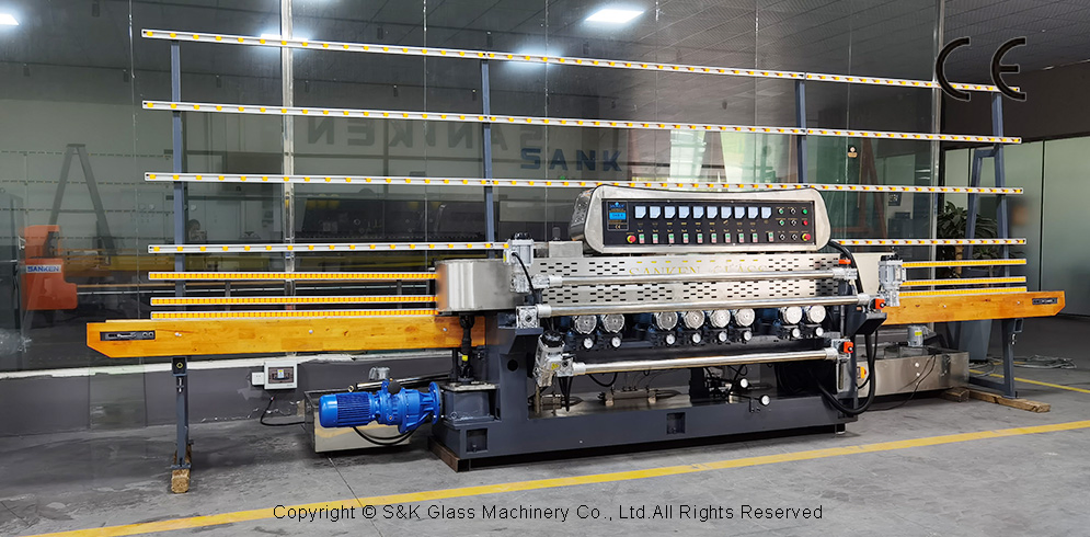  SANKEN Glass Straight Line Edging Machine SKE-11