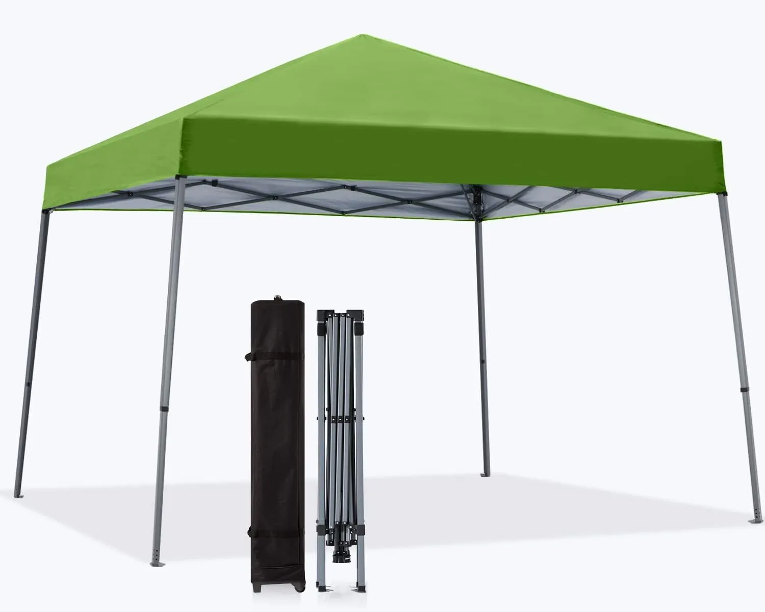 Green 3x3 Waterproof Trade Show Tent Large Pvc Cover With Aluminum Frame Romantic Events Pop-up Canopy Shade Advertising Tent 1