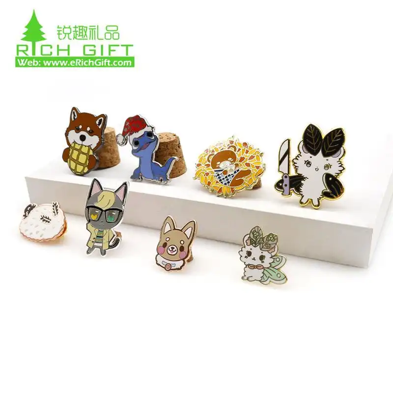 Custom Creative Enamel Pins Manufacturer | Unique Designs & Free Artwork - EverRichGift 1