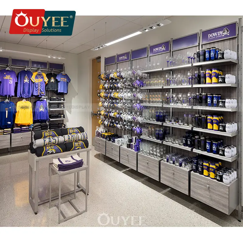 حوامل عرض الملابس ورفوف العرض الجدارية 1