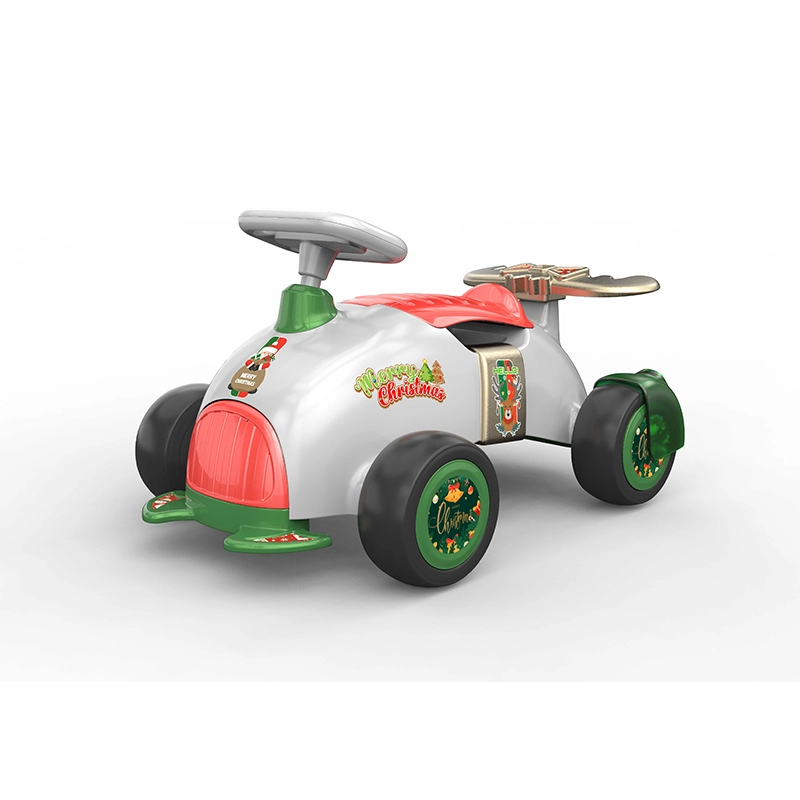 Brinquedos de plástico engraçados para crianças, carrinho de passeio com rodinhas 360° operadas pelo pé, em várias cores, para crianças de 2 a 4 anos 1