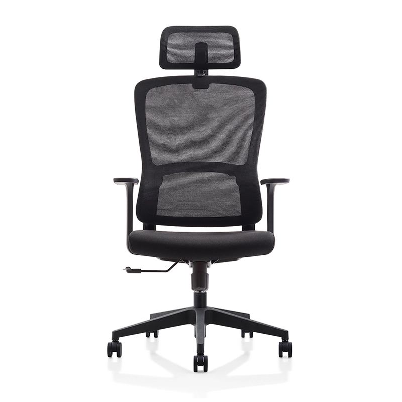 Chaise de bureau en maille réglable à dossier haut, prix d'usine 1