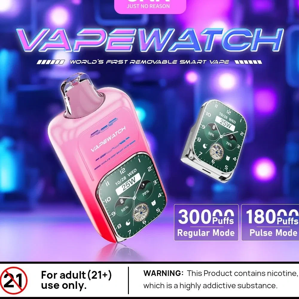EU Warehouse Original J-N-R Vape Watch 30K Puff Bar 30000 Puffs Flavors 18K Disposable E-Cigarette Vapewatch Bluetooth - Wholesale I Vape and Vape Watch 1