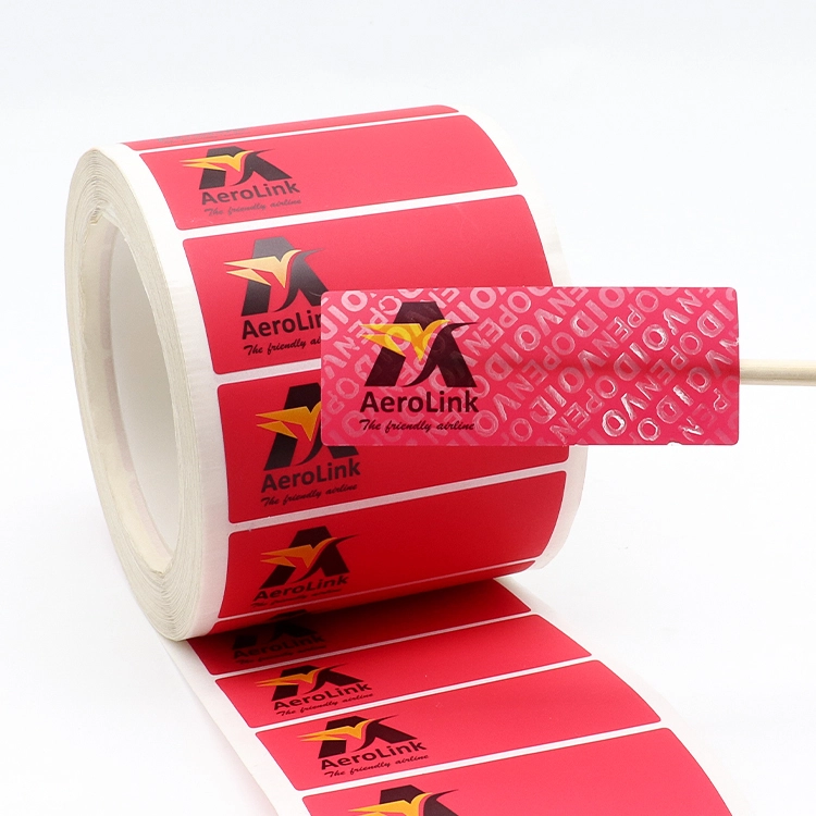 Custom Tamper-Proof Hologram Void Logo Stickers Electronics 1