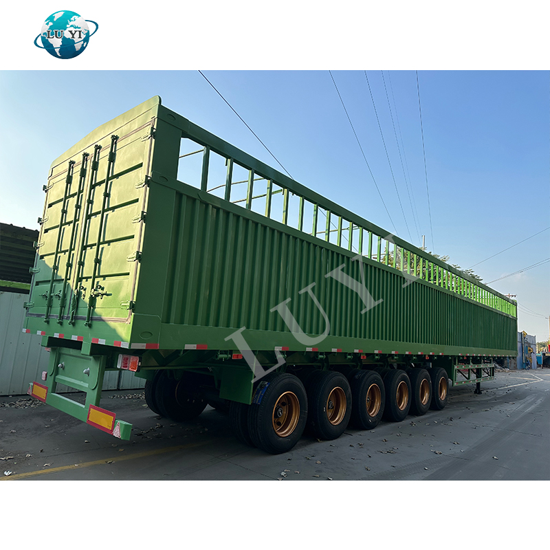 3 Axle Side Wall Fence Semi Trailer | Luyi 4