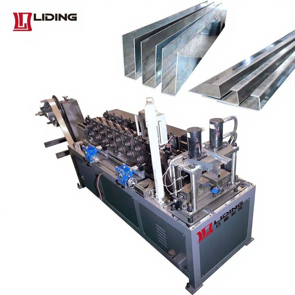 Metal Stud C Shape Roll Forming Frame Roll Former C Profile Making Machine For Hvac Construction 1