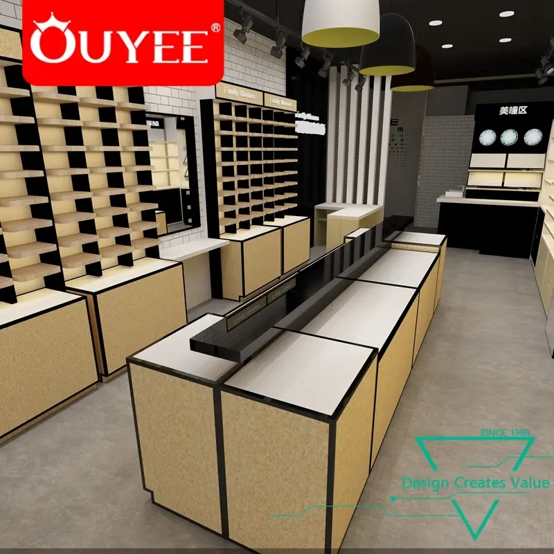 حوامل عرض النظارات الشمسية وتجهيزات محلات البصريات الصينية للبيع بالتجزئة 1