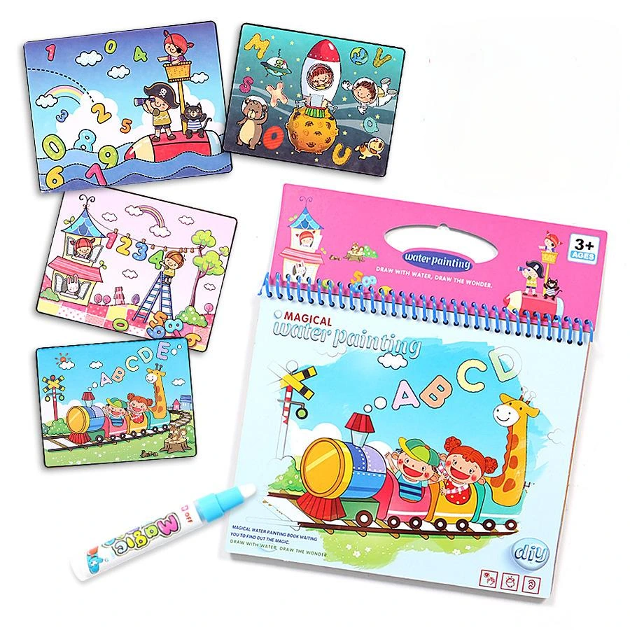 Liber colorandi puerilis chartaceus, impressus ad usum venditoris, delineatio picta, pro pueris. 1