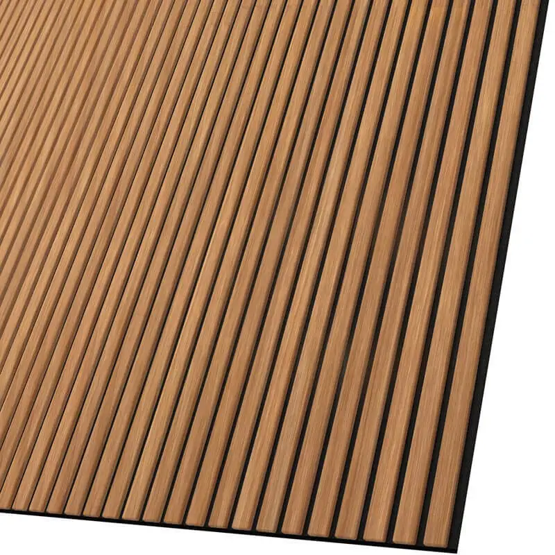2ft x 2ft Real Wood Veneer Acoustic Wall Panel – 60x60cm Sound Absorbing Panel 1