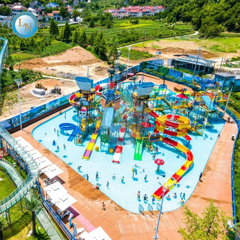 Low Price Commercial Outdoor Playground Equipment Water Park For Children 1