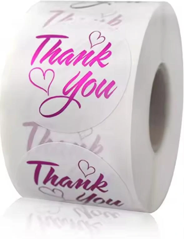 Custom Coated Paper Stickers Vinyl Waterproof Gold Foil Label Synthetic Bottle Label Product Stickers Roll Adhesive Label 1