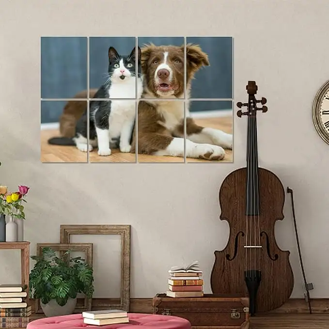 Panneaux muraux acoustiques légers en feutre PET à monter soi-même, dalles insonorisantes pour la maison et le bureau 1