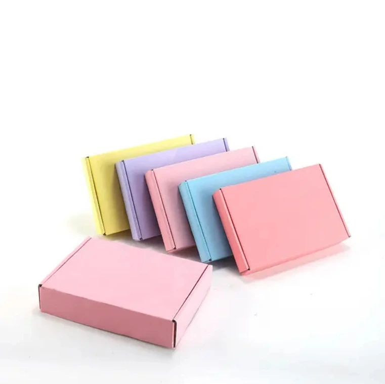 Factory Price Custom Shipping Packing Box Kraft Mailer Cardboard Corrugated Foldable Gift Packaging Paper Boxes Package 1