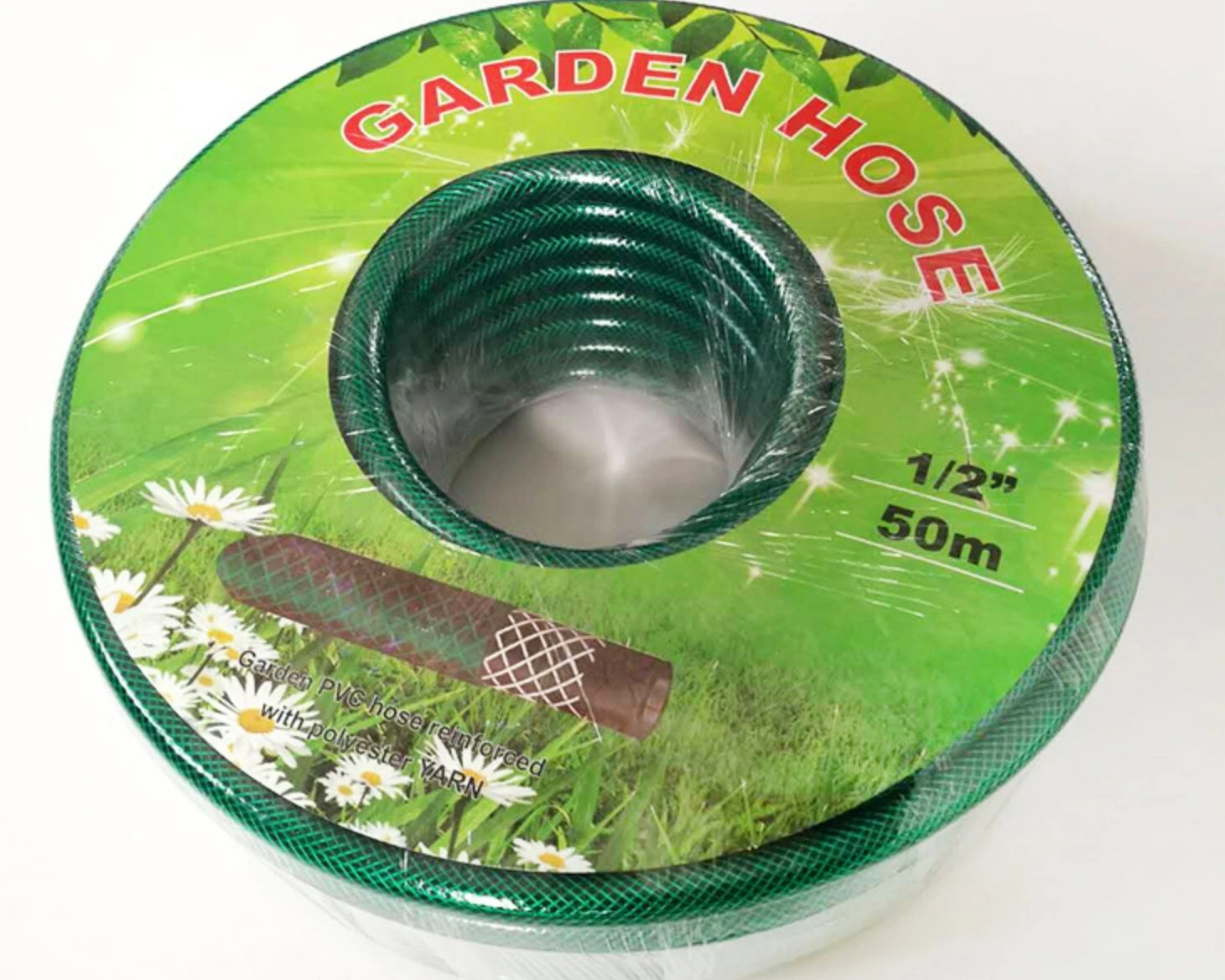 Flexible PVC Garden Hose 1/2 & 3/4 in - Factory 1