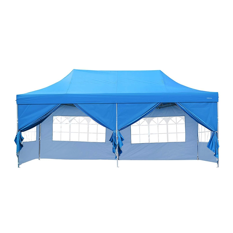Latest Large 10x10 Outdoor Event Trade Show Tent Thickened & Dustproof Retractable Gazebo Canopy Advertising Tent 1