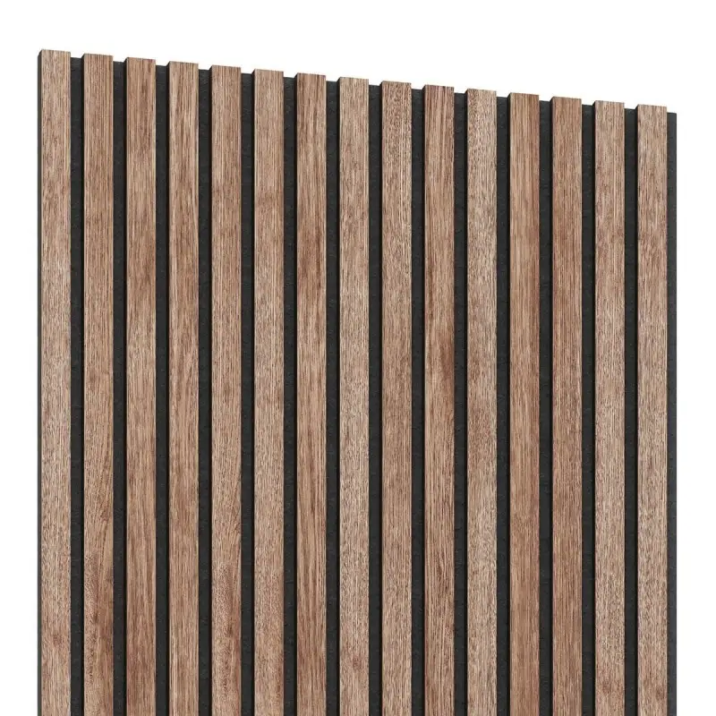 120x60cm Akupanel Real Wood Slat Acoustic Sound Absorption Wall Panel for Office 1