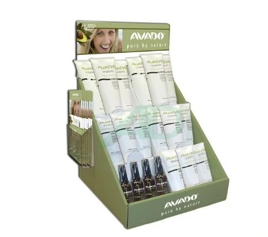 ペーパーボードPDQスキンケアブランド小売ディスプレイホルダー 1