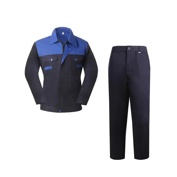 Customized professional workshop and construction environment industrial workwear suits 1