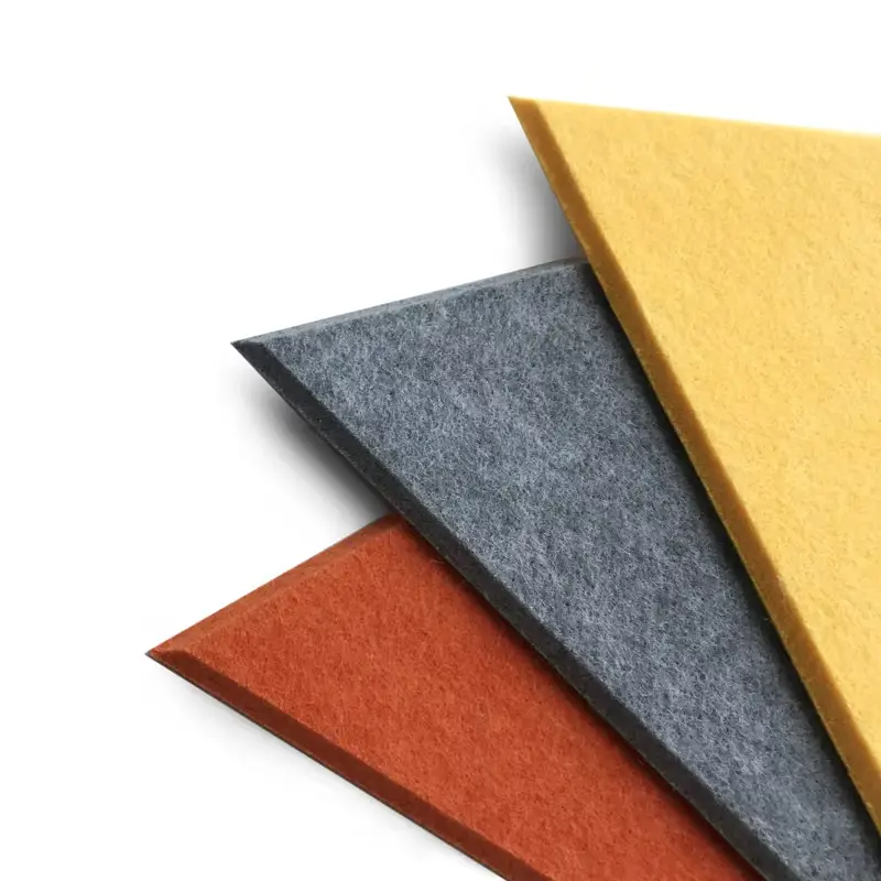 פאנלים אקוסטיים לספיגת רעש מסוג NRC 0.85 PET לאולפן ובידוד רעש 1