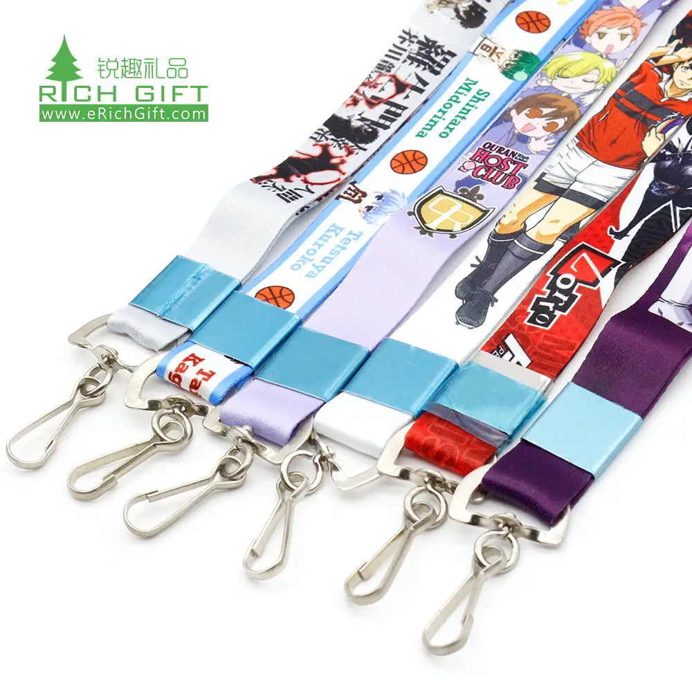 Ontwerp van gepersonaliseerde lanyards | Fabrikant van gepersonaliseerde lanyards met patronen 1