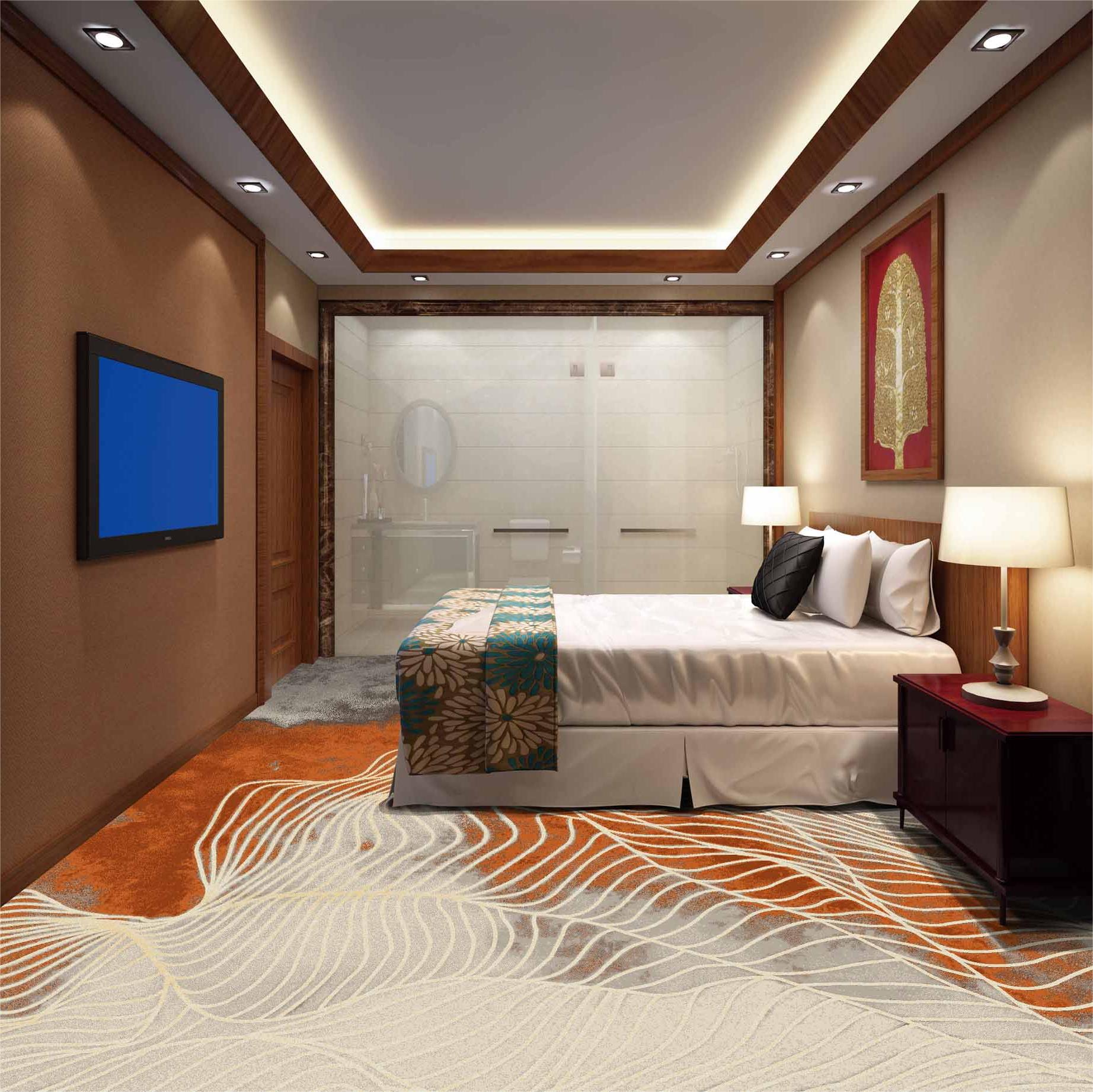 Minimalist Abstract Lines 3D Printed Wall-to-Wall Carpet 7