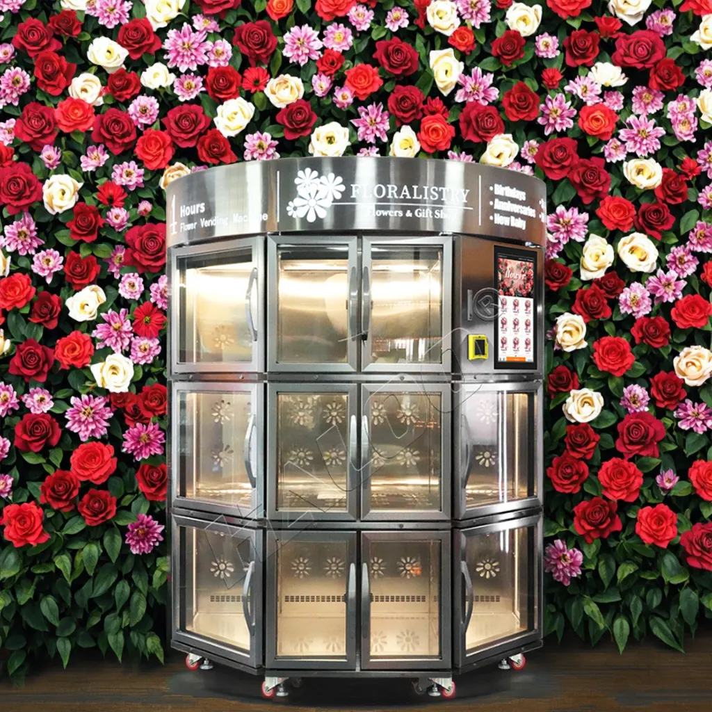 Bouquet Vending Machine Flower Vending Machine Wholesale - Haloo-1 4