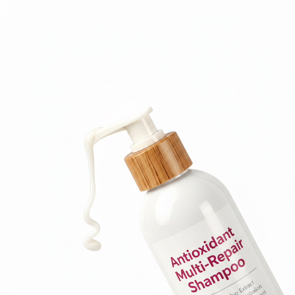 Oem Private Label Antioxidant Multi-repair Shampoo Anti-aging,Rosehip Extract,Customizable Bottle & Label 5