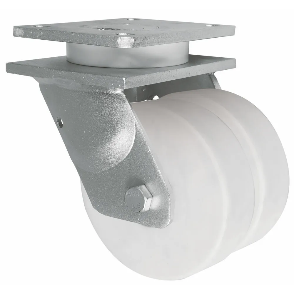 Industrial Trolleys Nylon Casters Super High Load Universal Caster Twin Wheel 1