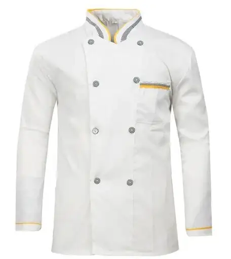 Изготовленная на заказ высококачественная унисекс-униформа для поваров кухонь отелей и ресторанов 1