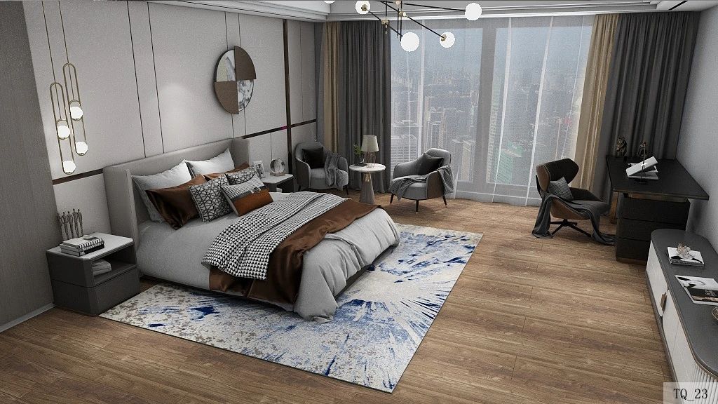Axminster Wall-to-Wall Carpet for Luxury Hotels - Customizable 7
