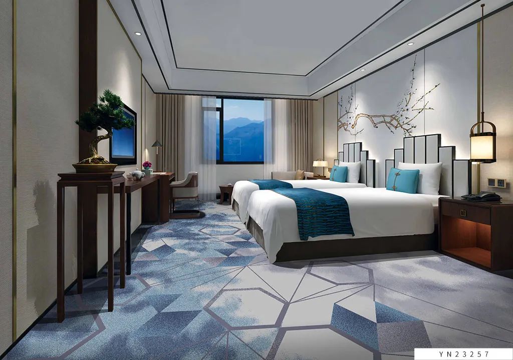 Rotoli di moquette in nylon 66 ecocompatibili per hotel - Prezzo conveniente 7